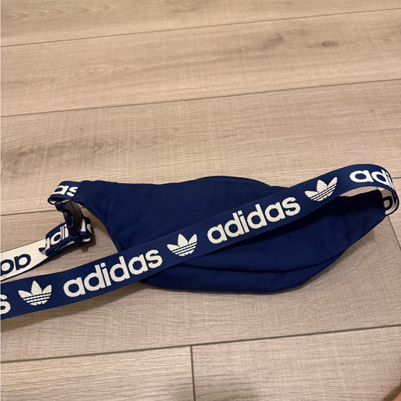 Adidas Navy Blue Waist Bag - Picture 4 of 5